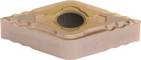 Sumitomo - DNMG431 EFL Grade T3000Z Cermet Turning Insert - TiN/AlN Finish, 55° Diamond, 1/2" Inscr Circle, 3/16" Thick, 1/64" Corner Radius - All Tool & Supply