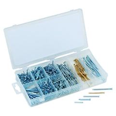 550 Pieces Nail Assortment - Brad nails, finishing nails and masonry nails - All Tool & Supply