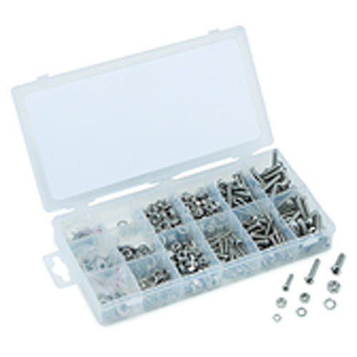 100 Pieces - Metric Nylon Locknut Assortment - M4 - M12 - All Tool & Supply