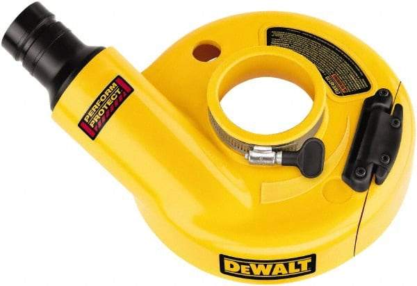 DeWALT - 7" Diam Grinder Dust Shroud - For Use with Dewalt Large Angle Grinders - All Tool & Supply