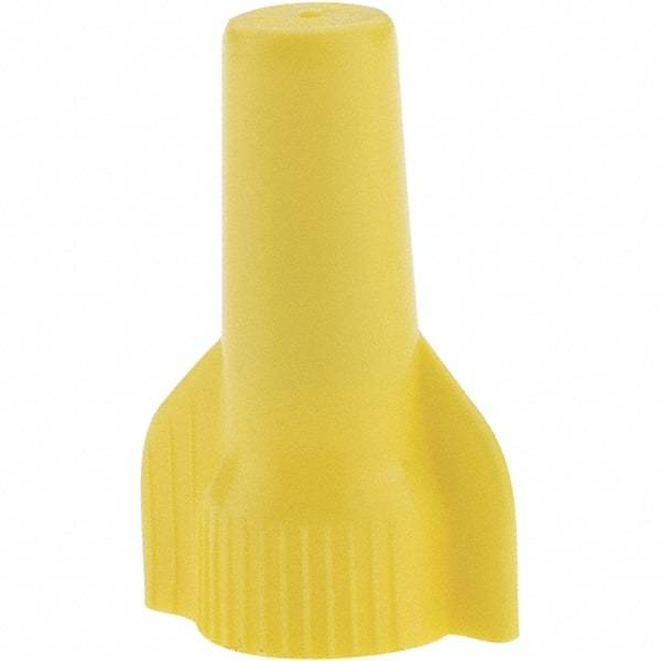 Gardner Bender - 2, 22 to 3, 12 AWG, 1,000 Volt (Lighting) & 600 Volt (Building Wire), Corrosion Resistant & Flame Retardant, Wing Twist on Wire Connector - Yellow, 221°F - All Tool & Supply