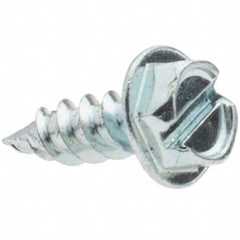 Value Collection - Sheet Metal Screws System of Measurement: Inch Head Type: Hex Washer - All Tool & Supply