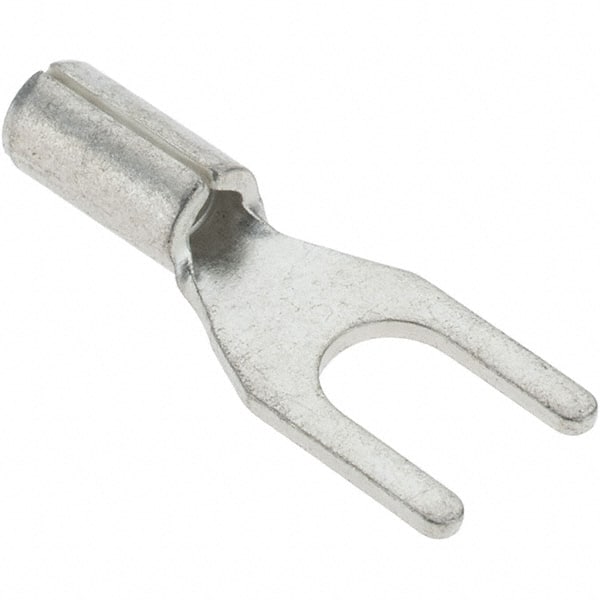 Value Collection - #6 Stud, 22 to 16 AWG Compatible, Noninsulated, Standard Fork Terminal - All Tool & Supply