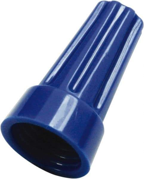 Value Collection - 22 to 14 AWG, Standard Twist on Wire Connector - Blue - All Tool & Supply