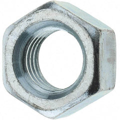 Value Collection - 3/4-10 UNC Steel Right Hand Hex Nut - 1-1/8" Across Flats, 0.6406" High, Zinc-Plated Finish - All Tool & Supply