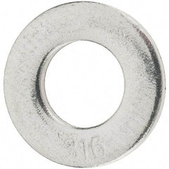 Value Collection - 5/16" Screw, Grade 316 Stainless Steel SAE Flat Washer - 11/32" ID x 11/16" OD, 0.065" Thick - All Tool & Supply