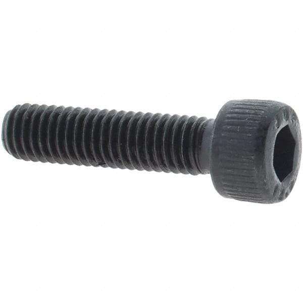 Value Collection - M5x0.80 Metric Coarse Hex Socket Drive, Socket Cap Screw - Grade 12.9 Alloy Steel, Black Oxide Finish, Fully Threaded, 20mm Length Under Head - All Tool & Supply