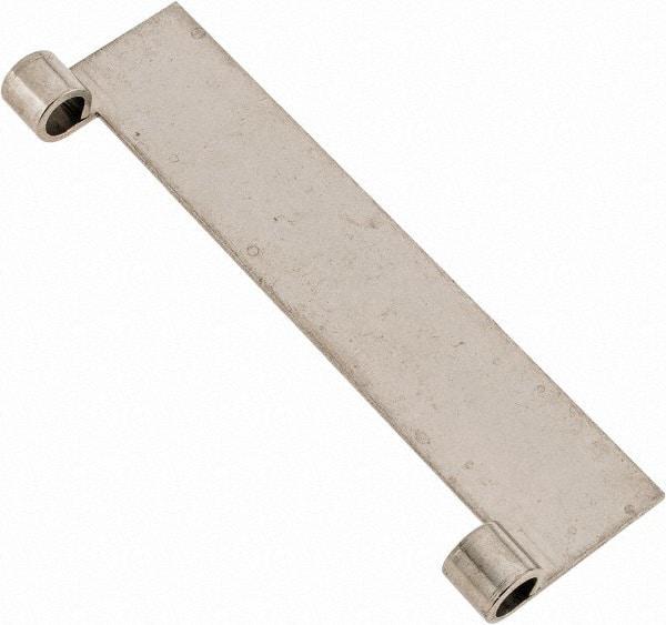 Value Collection - 4" Long x 1" Wide x 0.05" Thick, Keeper Hinge - Stainless Steel - All Tool & Supply