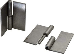 Value Collection - 2-1/2" Wide x 0.09" Thick, Slip Joint Hinge - Steel, Plain Finish - All Tool & Supply