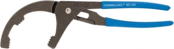 Channellock - 9" Long Oil Filter Pliers - For Use with Filters from 1-3/4 to 3-1/2" - All Tool & Supply