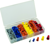 158 Pc. Wire Nut Assortment - Flame-Retardant Polypropylene Shell - All Tool & Supply