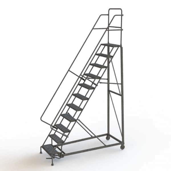 TRI-ARC - Rolling & Wall Mounted Ladders & Platforms Type: Rolling Warehouse Ladder Style: Rolling Safety Ladder - All Tool & Supply