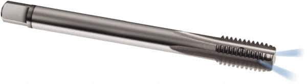 Guhring - M18x1.50 Metric Fine, 4 Flute, Bright Finish, Solid Carbide Spiral Point Tap - Modified Bottoming Chamfer, Right Hand Thread, 125mm OAL, 6H Class of Fit, Series 1860 - Exact Industrial Supply