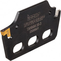 Iscar - 0.1380" Insert Width, Cutoff & Grooving Support Blade for Indexables - 0.094" Head Projection - All Tool & Supply