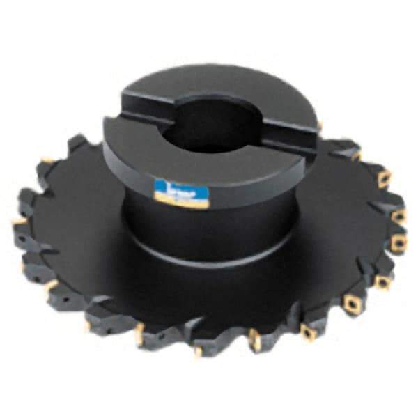 Iscar - Shell Mount A Connection, 0.315" Cutting Width, 0.8937" Depth of Cut, 80mm Cutter Diam, 0.8661" Hole Diam, 14 Tooth Indexable Slotting Cutter - FDN Toolholder, Q/XOMT Insert - All Tool & Supply