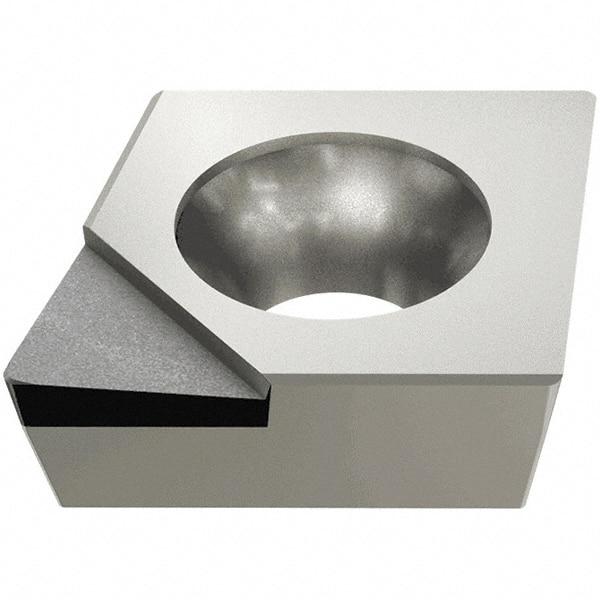 Iscar - CCMT2-1 D Grade ID5 Polycrystalline Diamond (PCD) Turning Insert - Uncoated, 80° Diamond, 1/4" Inscr Circle, 3/32" Thick, 1/64" Corner Radius - All Tool & Supply