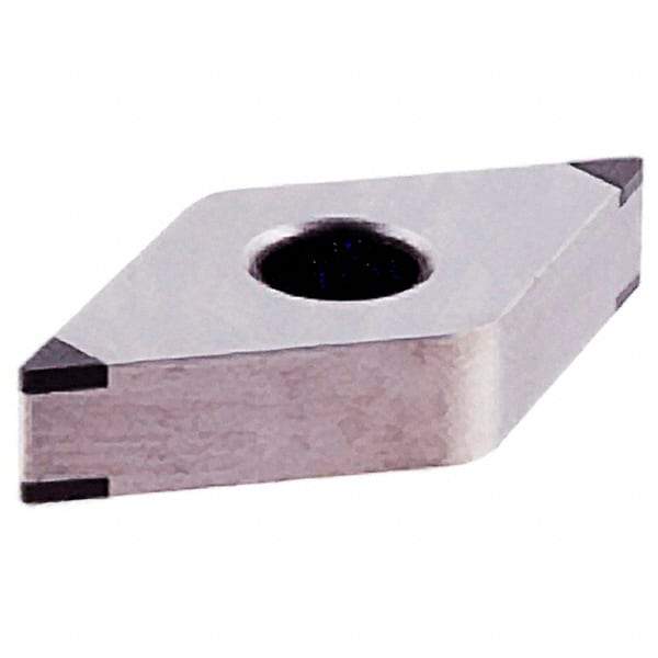 Iscar - DNGG432 M4HF Grade IB25HA PCBN Turning Insert - AlTiN Finish, 55° Diamond, 1/2" Inscr Circle, 3/16" Thick, 1/32" Corner Radius - All Tool & Supply