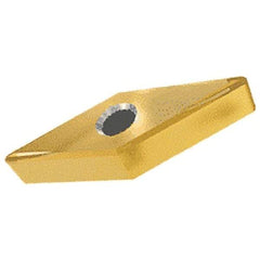 Iscar - VNGG332 M4HM Grade IB25HA PCBN Turning Insert - AlTiN Finish, 35° Diamond, 3/8" Inscr Circle, 3/16" Thick, 1/32" Corner Radius - All Tool & Supply