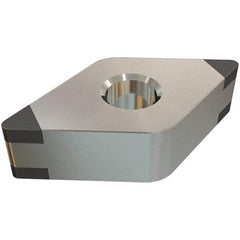 Iscar - DNGA433 M4 Grade IB10HC PCBN Turning Insert - TiN Finish, 55° Diamond, 1/2" Inscr Circle, 3/16" Thick, 3/64" Corner Radius - All Tool & Supply