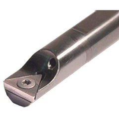 Iscar - 0.689" Min Bore Diam, 8" OAL, 5/8" Shank Diam, E-STFPR Indexable Boring Bar - TP.. 2.. Insert, Screw Holding Method - All Tool & Supply