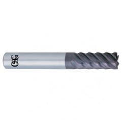 5.5mm x 6mm x 13mm x 60mm 4Fl  Square Carbide End Mill - WXS - All Tool & Supply