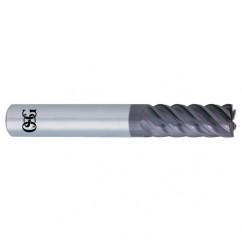 10mm x 6mm x 22mm x 100mm 6Fl 1mm C/R Carbide End Mill - WXS - All Tool & Supply