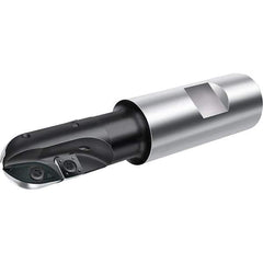 Walter - 40mm Cut Diam, 57mm Max Depth of Cut, 40mm Shank Diam, 190mm OAL, Indexable Ball Nose End Mill - 9,000 Max RPM - All Tool & Supply