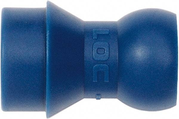 Loc-Line - 1/4" Hose ID, Male to Female Coolant Hose Lathe Adapter - Unthreaded, For Loc-Line Modular Hose Systems - All Tool & Supply