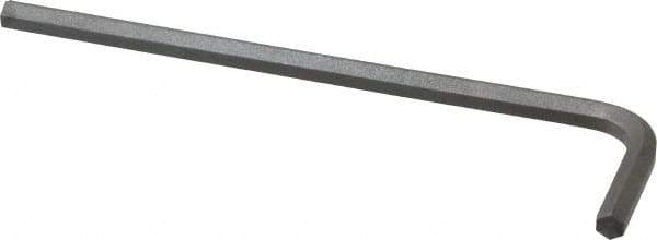 Paramount - 5mm Hex, Long Arm, Hex Key - 4-45/64" OAL, Steel, Metric System of Measurement - All Tool & Supply