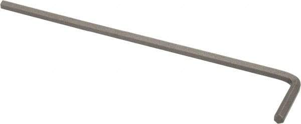 Paramount - 2.5mm Hex, Long Arm, Hex Key - 3-31/64" OAL, Steel, Metric System of Measurement - All Tool & Supply