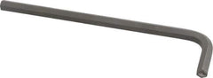 Paramount - 1/4" Hex, Long Arm, Hex Key - 5-1/4" OAL, Steel, Inch System of Measurement - All Tool & Supply