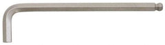 Paramount - 10mm Hex, Long Arm, Ball End Hex Key - 6-45/64" OAL, Steel, Metric System of Measurement - All Tool & Supply