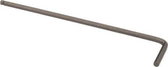 Paramount - 2.5mm Hex, Long Arm, Ball End Hex Key - 3-31/64" OAL, Steel, Metric System of Measurement - All Tool & Supply