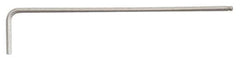 Paramount - 2mm Hex, Long Arm, Ball End Hex Key - 3-3/16" OAL, Steel, Metric System of Measurement - All Tool & Supply