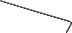 Paramount - 1/16" Hex, Long Arm, Ball End Hex Key - 3" OAL, Steel, Inch System of Measurement - All Tool & Supply