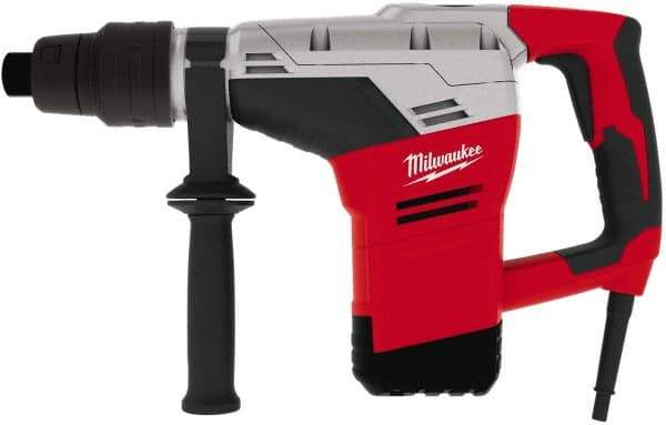 Milwaukee Tool - 120 Volt 1-9/16" Spline Chuck Electric Rotary Hammer - 0 to 3,000 BPM, 0 to 450 RPM - All Tool & Supply