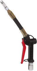 PRO-LUBE - 1/2 Inlet Thread, Steel Oil Control Valve - 8" Long Spout, FNPT Inlet Thread - All Tool & Supply