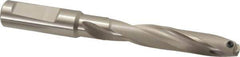 Guhring - 17/32 to 0.551" Diam, 72.6mm Max Depth, 15.88mm Shank Diam, 141mm OAL, Replaceable Tip Drill - HT 800 WP Insert, Series 4108 - All Tool & Supply