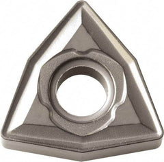 Kyocera - WNMG432 C Grade CA4505 Carbide Turning Insert - TiCN/Al2O3 Finish, 80° Trigon, 1/2" Inscr Circle, 3/16" Thick, 1/32" Corner Radius - All Tool & Supply