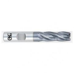 1 x 1 x 2 x 4-1/2 5 Fl HSS-CO Roughing Non-Center Cutting End Mill -  TiCN - All Tool & Supply