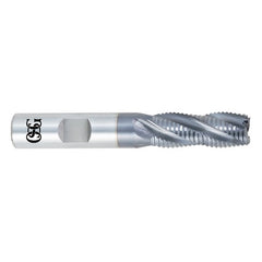 ‎1/8″ Dia. × 1/8″ Shank × 1/2″ DOC × 1-1/2″ OAL, Carbide, Bright, 5 Flute, Square, Solid End Mill - All Tool & Supply