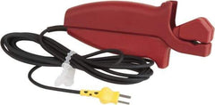 Cooper - -20 to 300°F, K Pipeclamp, Thermocouple Probe - 10 Ft. Cable Length, Mini Connector, 2 Sec Response Time - All Tool & Supply