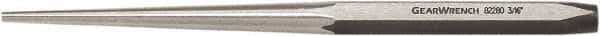 GearWrench - 1/8" Long Taper Punch - 8" OAL, Alloy Steel - All Tool & Supply