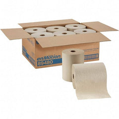 Georgia Pacific - Hard Roll of 1 Ply Brown Paper Towels - 10" Wide, 800' Roll Length - All Tool & Supply