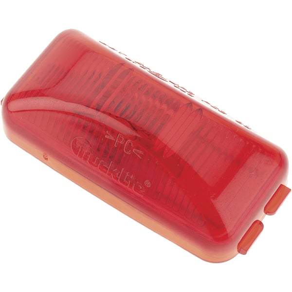 Truck-Lite - 2-1/2" Long, 0.33 Amp, Incandescent Side Marker Light Kit - 12 Volts, Red - All Tool & Supply