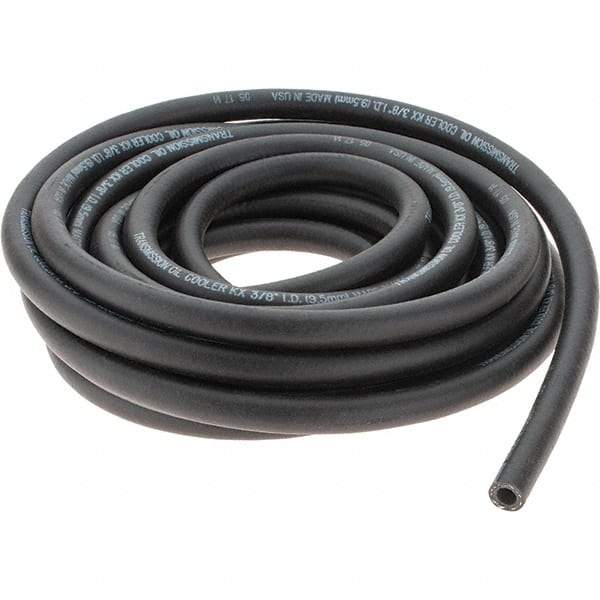 Made in USA - 3/8" ID, Hydraulic Hose - Nitrile, -30°F to 257°F - All Tool & Supply