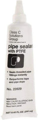 Made in USA - 250 mL Tube Thread Sealant - PTFE Based, 400°F Max Working Temp - All Tool & Supply