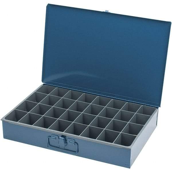 Durham - Small Parts Storage Box - Steel Frame, 32 Compartments - All Tool & Supply