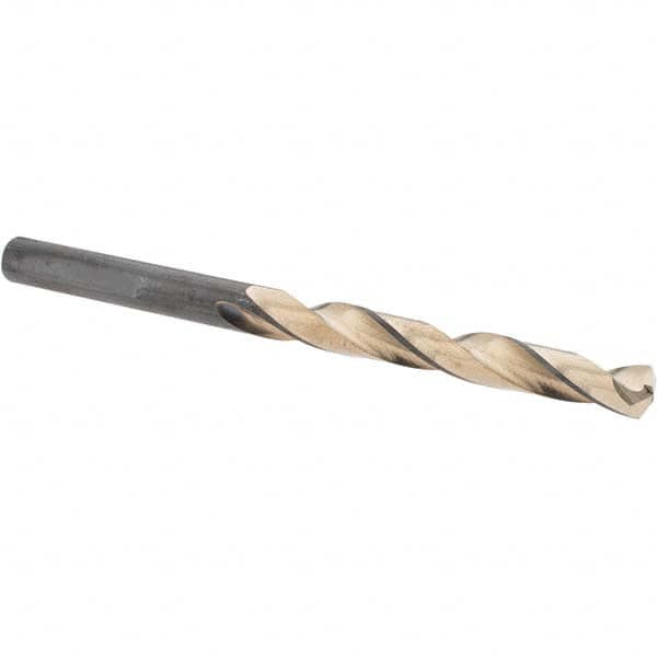 Made in USA - 13/64" High Speed Steel, 135° Point, Straight Shank Maintenance Drill Bit - All Tool & Supply