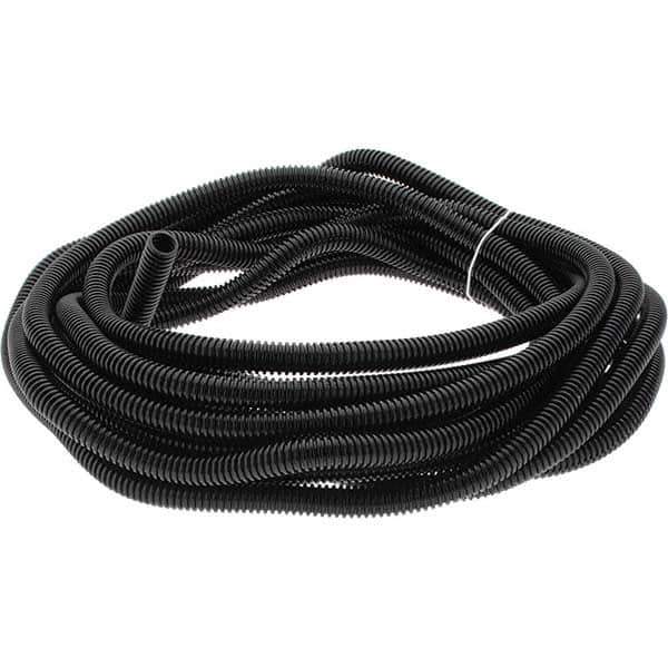 Value Collection - 25' Long, Flexible Wire Loom Conduit - Plastic, 3/8" ID - All Tool & Supply